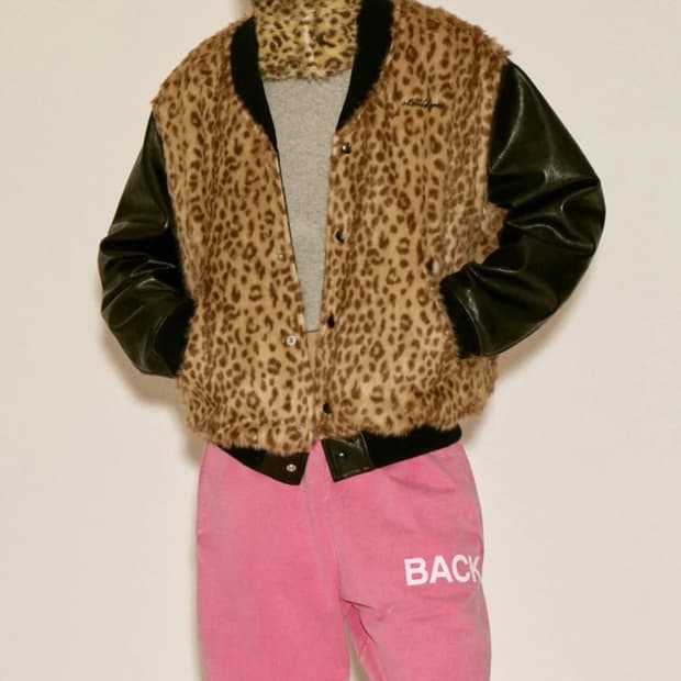 (새상품) Stand Alone 스탠드얼론 레오파드 퍼 자켓 (M)