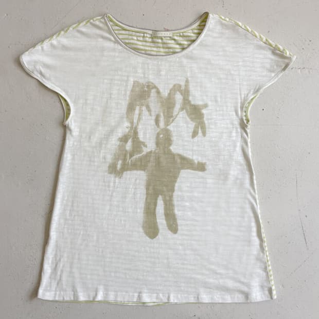 Siamese 샴 티셔츠 bunny graphic t-shirt