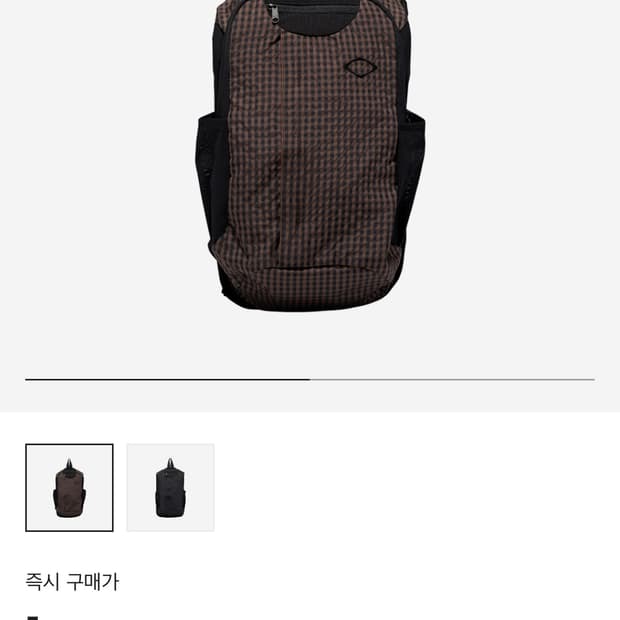 미스치프 백팩 (브라운) 단시간 1회착용