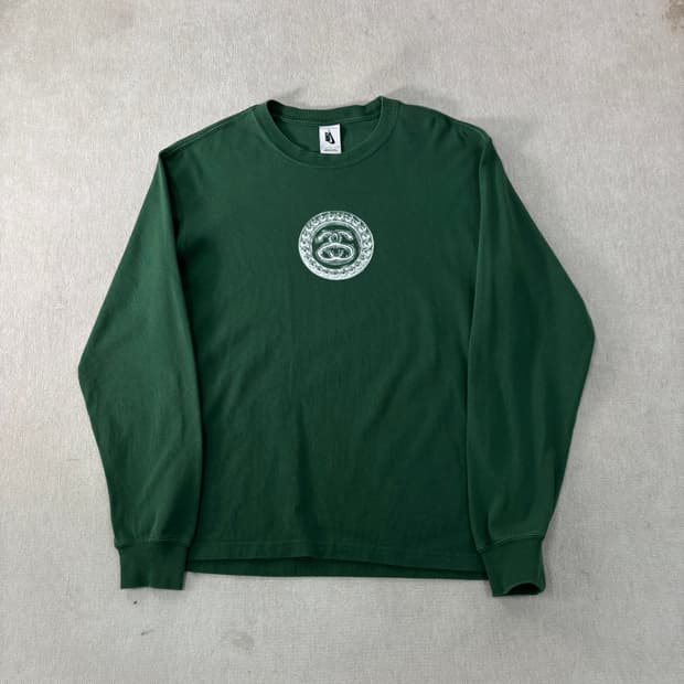 95 나이키 x 스투시 빅 스우시 롱슬리브