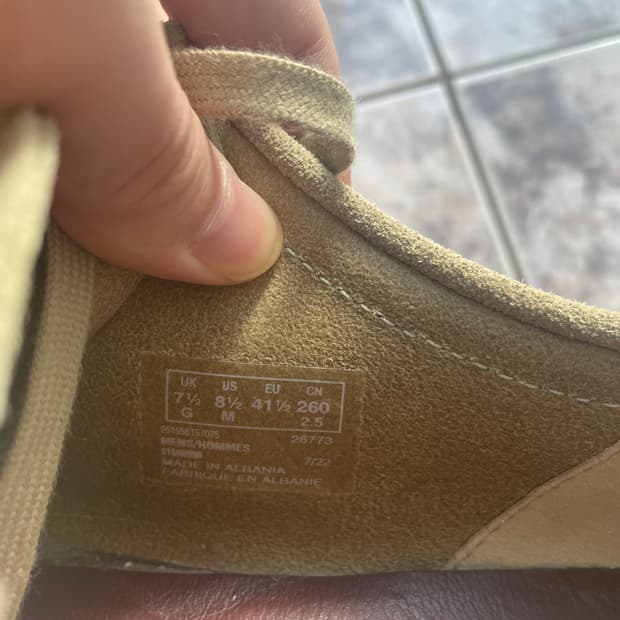 클락스 왈라비 메이플 260