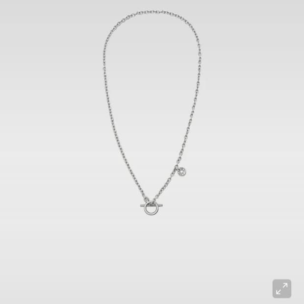 애프터프레이 에센셜 체인 목걸이 실버