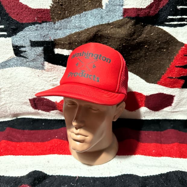 [빈티지] •Vintage Washington Trucker Cap