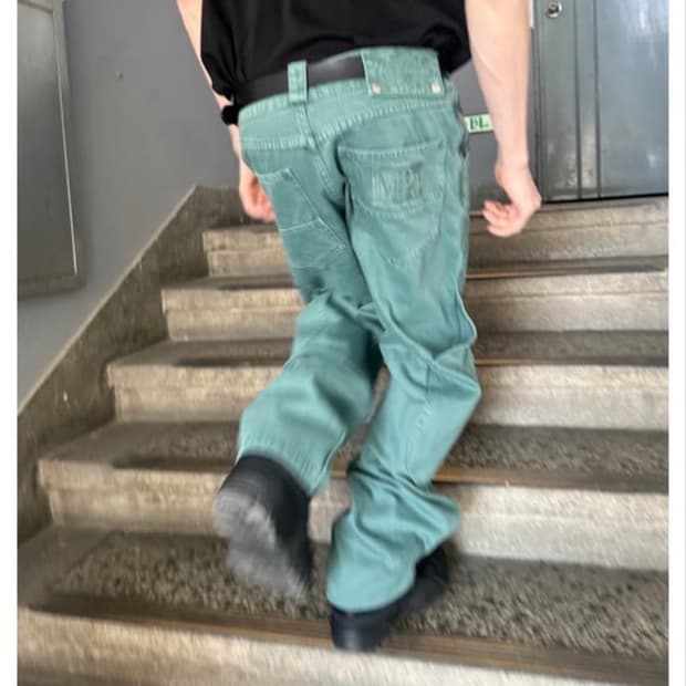 플라스틱프로덕트 카프팬츠 에메랄드
