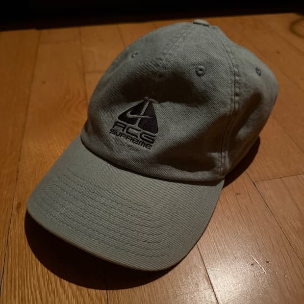 나이키 acg 슈프림 콜라보 볼캡