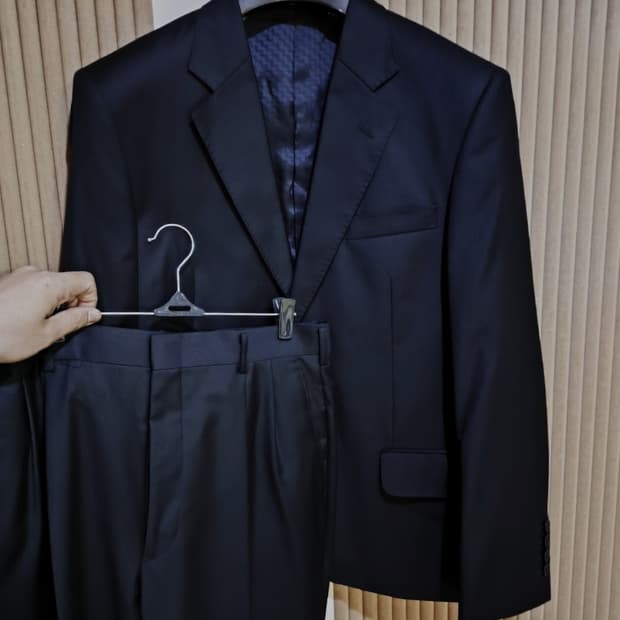 100 피에르 발망 수트 상하의 세트 정장