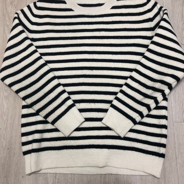 스트라이프 니트 새상품 XL 105