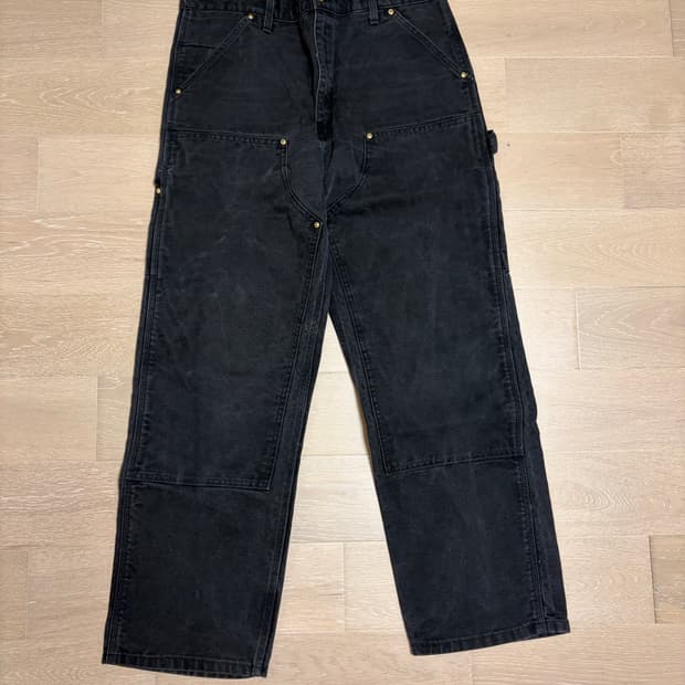 빈티지 90s 칼하트 더블니 블랙 made in usa🇺🇸