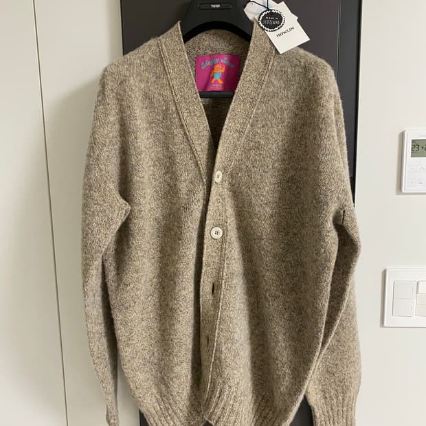하울린 샤기 베어 가디건 L 사이즈 새상품