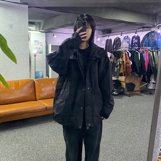노스페이스 블랙 고어텍스 자켓 B3209