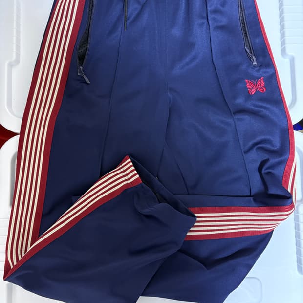 [한정판] 니들스 트랙팬츠 x 2G 스트레트 네이비 레드