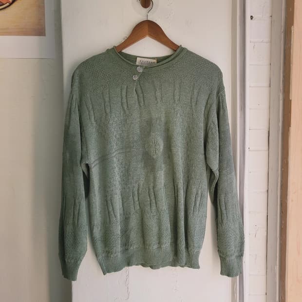 Bradlay 투버튼 면니트(made in Japan)