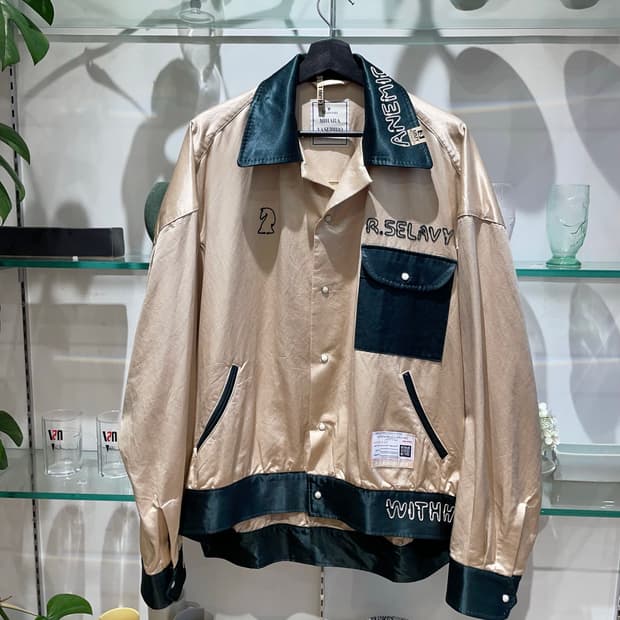 미하라야스히로 wide back car club jacket