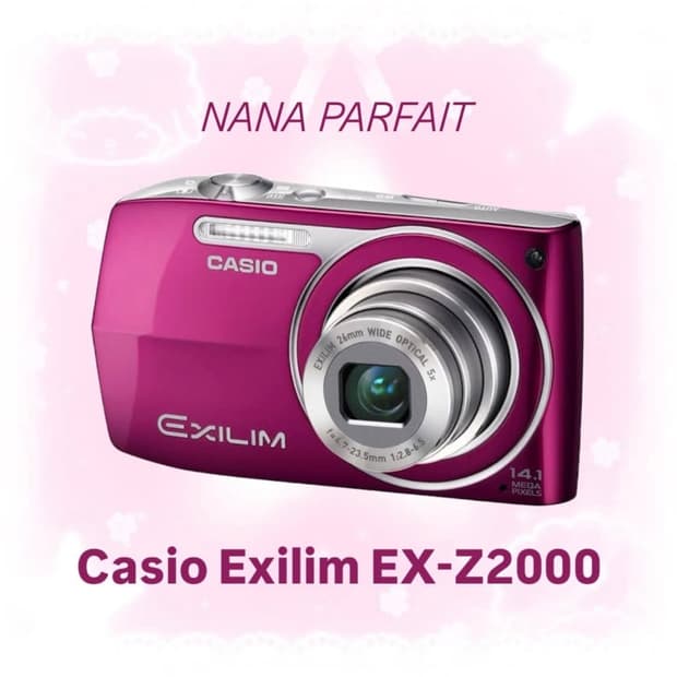 인물 메이크업모드)카시오 엑슬림 Z2000 블랙💝Casio Exilim