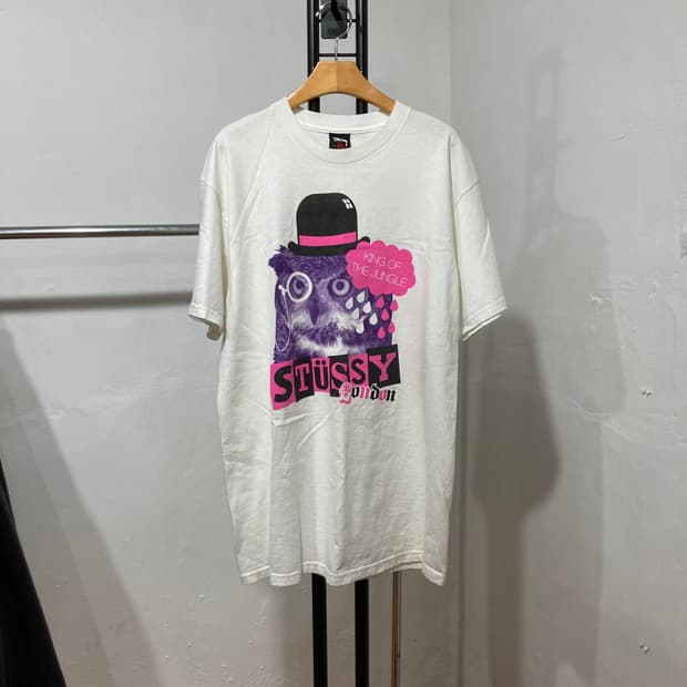 스투시(Stussy) 오리지널 그래픽 반팔 티셔츠