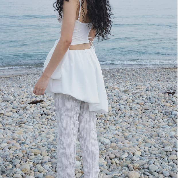 깁미더영 skirt pants