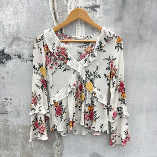 American Eagle 아메리칸이글 블라우스 롱슬리브