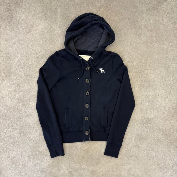 아베크롬비 네이비 후드집업