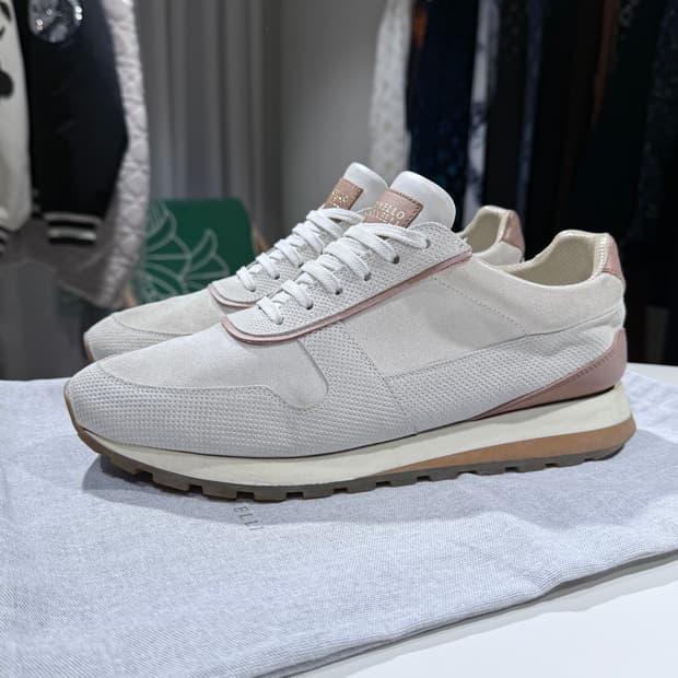 41.5 / 브루넬로쿠치넬리 스웨이드 로우탑 스니커즈