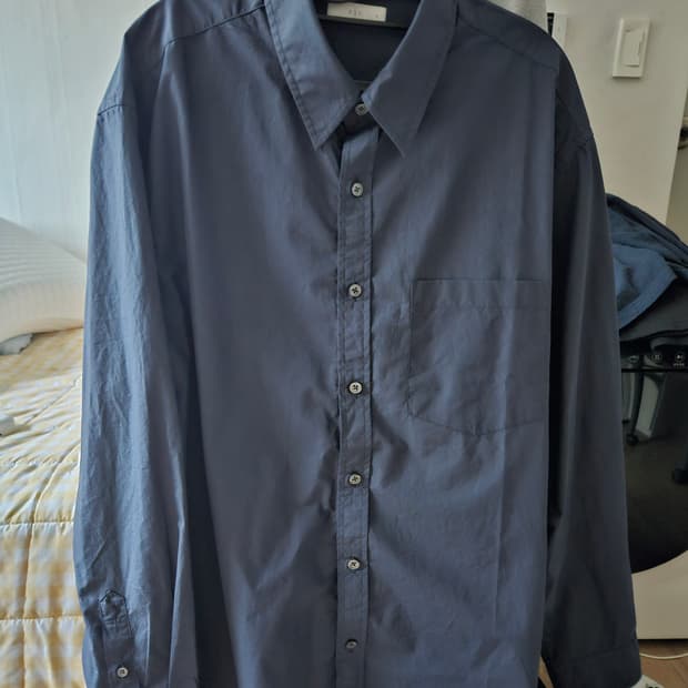 애습 스테디 셔츠 잉크 네이비 m