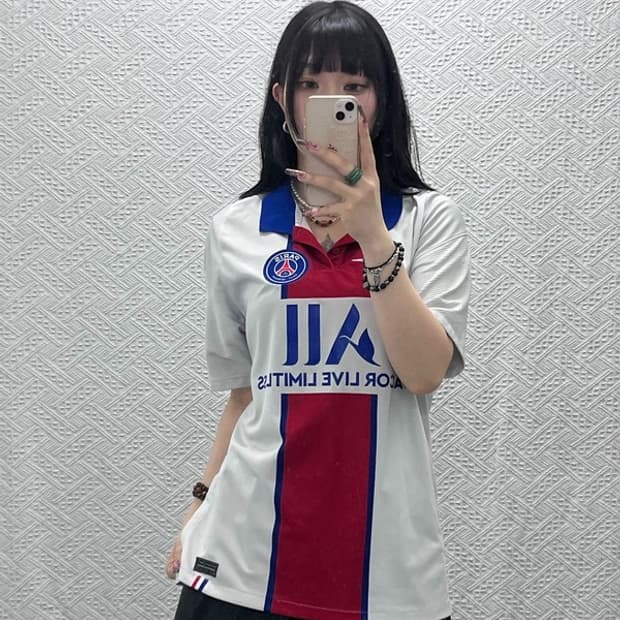 나이키 파리생제르망 어웨이 어센틱 져지 반팔 카라티 M C12057