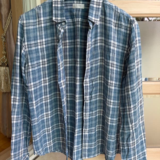 Time Checked Linen Shirt