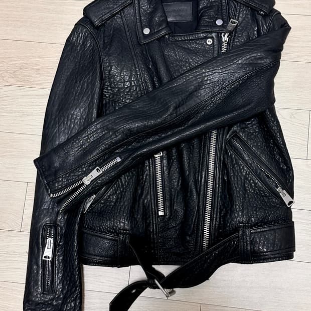 올세인츠 가죽자켓 