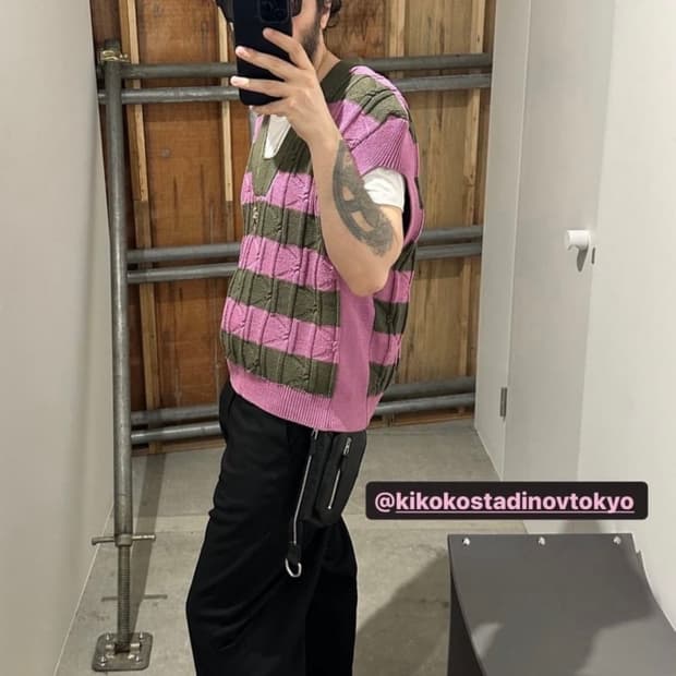 [48] 키코 코스타디노브 24SS 메를리 핑크 베스트