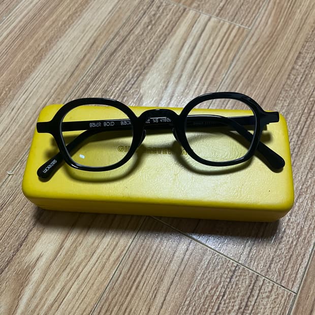 진저 아이웨어 베이커 볼드 블랙