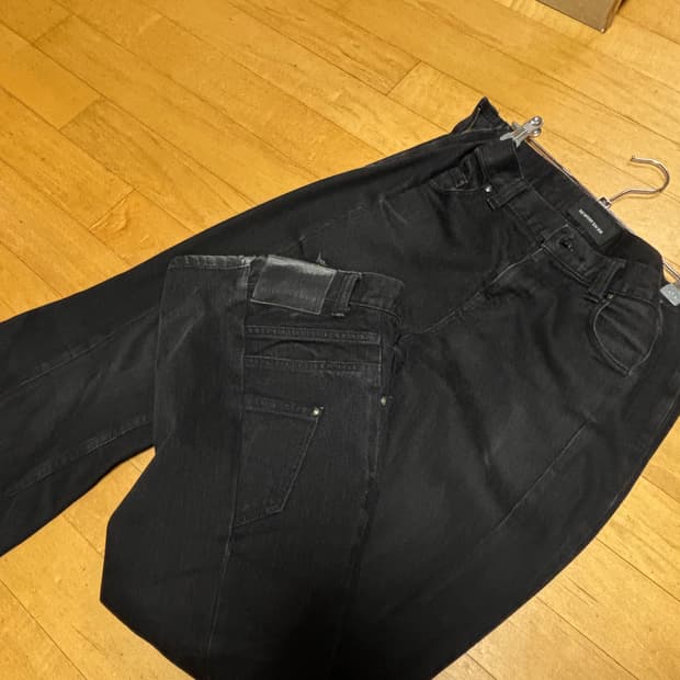 Dietbutcherslimskin2018aw bootscut denim