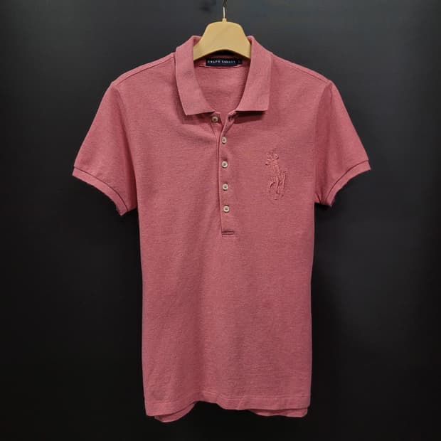 Ralph Lauren 랄프로렌 스키니핏 빅로고 셔츠 