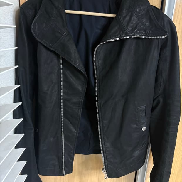 Rickowens 릭오웬스 스쿠버 레더자켓 48