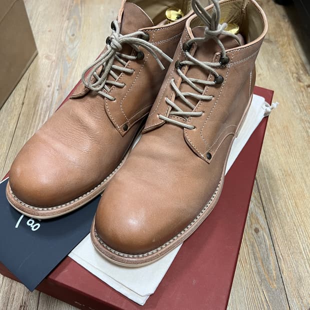 택포45) 그라더스 grds 부츠02 레더 티코어 내추럴 260