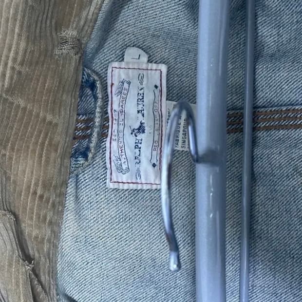 90s 폴로 덩가리 데님 자켓