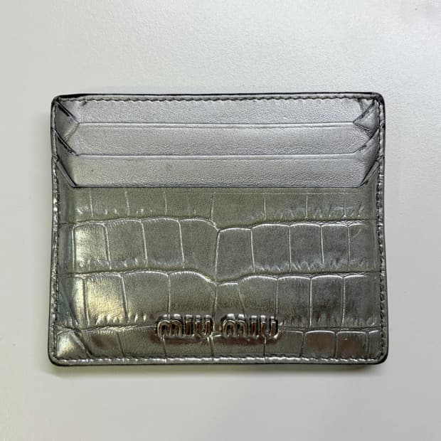 미우미우 카드지갑