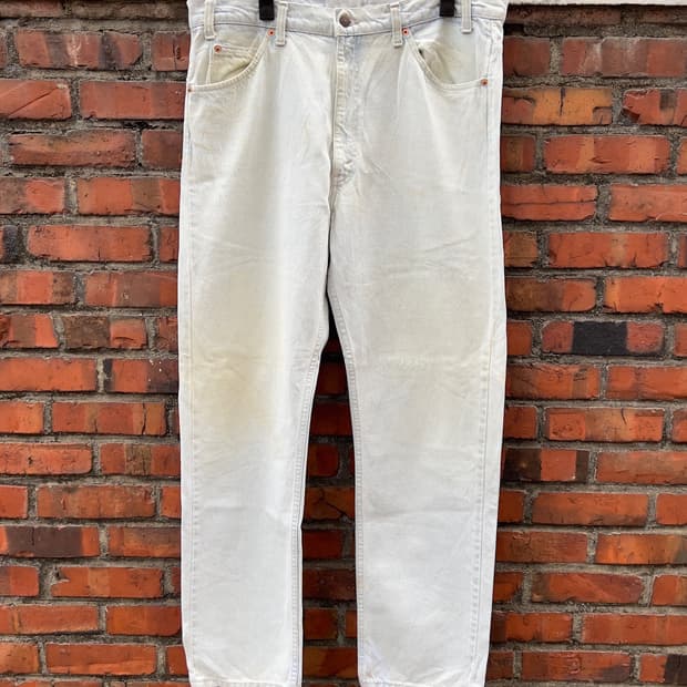 USA 90’s 리바이스 505 오렌지탭 데님팬츠