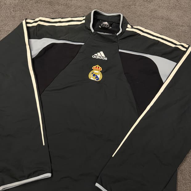 [ 정품/M ] 아디다스 레알마드리드 유니폼 긴팔 웜업