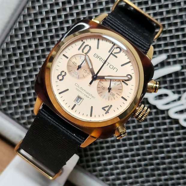 #브리스톤 클럽마스터 클래식  크로노 정품 명품시계 급처