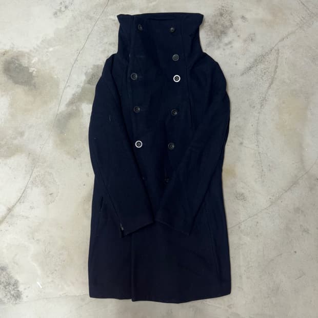 [2] The Viridi-Anne High Neck Wool Coat