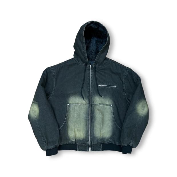 SETTLE 워시드 후드 자켓