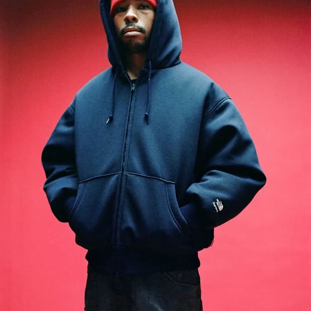 (2xl)  슈프림x노스페이스 다운 집업 후드 자켓