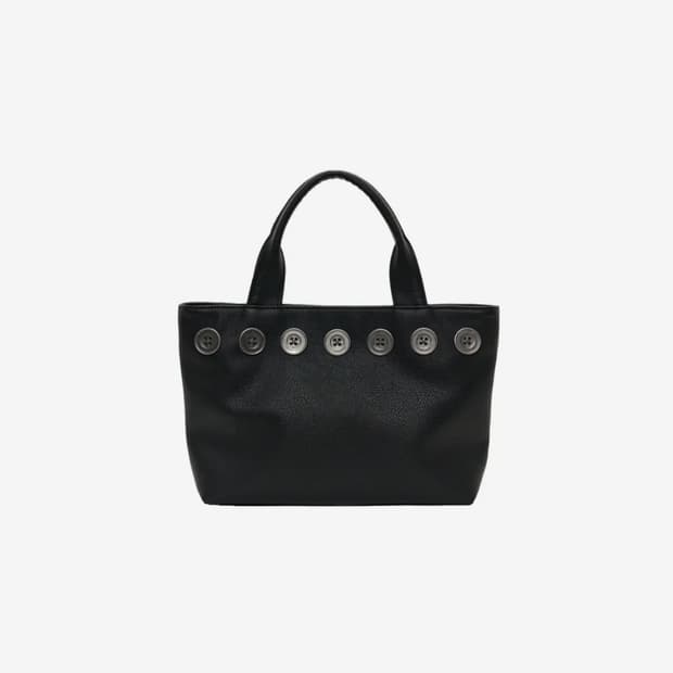 필인더블랭크 sunday tote bag (button wide)