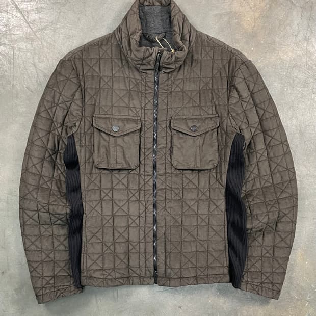 아르마니 퀼티드 자켓