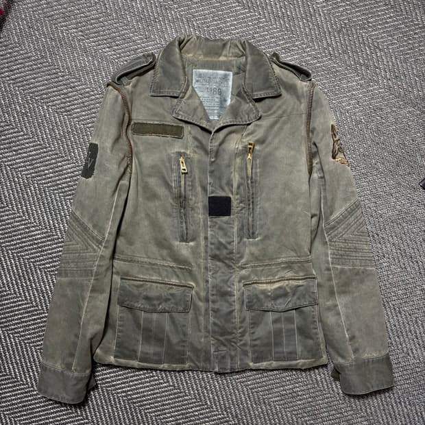 80s 자딕앤볼테르 밀리터리 야상 자켓 (S)