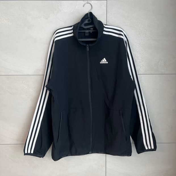 아디다스 바람막이 블랙 [L]
