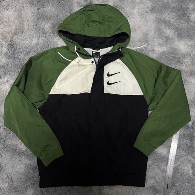 나이키 더블스우시 아노락 후드 S사이즈