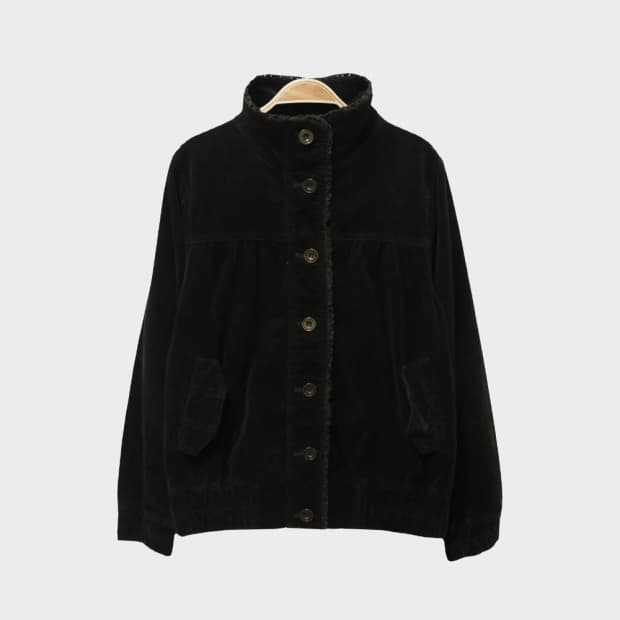 골덴 레이스 포인트 셔링 자켓 62314