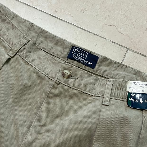 [34] 90s 폴로 타일러 쇼츠 made in USA 데드스탁