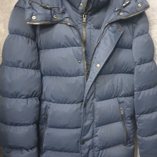 라코스테 남성 구스패딩 네이비 105