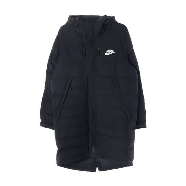 나이키 NSW 스포츠웨어 다운 롱패딩 블랙 XL